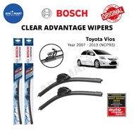 Genuine Bosch Clear Advantage U Hook Wiper Set for Toyota Vios NCP93 (Year 2007-2013) (BCA24"/BCA14"