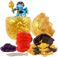Treasure X Dino Gold Armored Egg. Break The Egg. Squeeze The Ooze Out. Smash The Fossil to Find The 