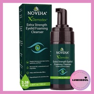 (SG READY STOCK) Expiry 2027 Noveha Demodex Eyelid Foam Cleanser Wash 100ml Tea Tree Blepharitis Las