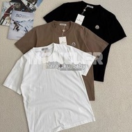 Moncler Tee T-shirt 純色貼布Logo 情侶款 恤衫 T恤 Tshirt