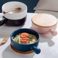 Nordic bowl single ceramic personality creative home plate g