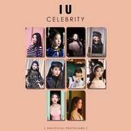 (0_0) Unofficial Photocard IU celebrity ("_")