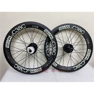 Taiwan Joseph KuosacC38C Carbon Fiber Wheel Set Wheel Rim British Brown Small Cloth 349 Wheel Set