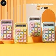 PW 1pc Dopamine calculator, student portable mechanical keyboard, 10 digit calculator, exam accounti