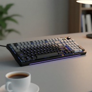 AULA S98pro RGB Esports Keyboard - Bluetooth/USB-C/2.4G, PBT Keycaps, Hot-swap, TFT Screen, Knob Con