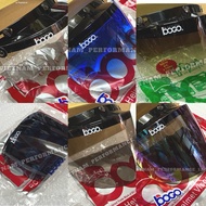 BOGO VISOR TINTED DARK BLACK RAINBOW CLEAR 2 TONE 2TONE VISOR BOGO 3 BUTTON FOR MHR MS888 SGV CERMIN