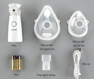 Máy xông khí dung cầm tay mini dùng pin ( hoặc sạc ) YUWELL M102 cốc đựng thuốc máy xông khí dung mi