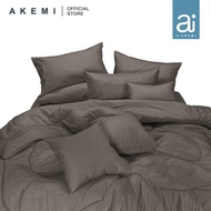 ai by AKEMI Colourkissed Afton Fitted Bedsheet Set 620TC (Super Single/Queen/King)