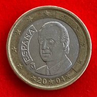 euro Coin Spain 1 Year 2004 Foreign