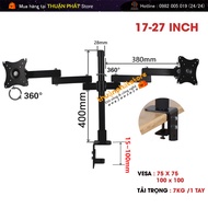 Giá Treo Màn Hình Giá Treo 2 Màn Arm Monitor - Xoay Màn 360 Độ - Model XD50