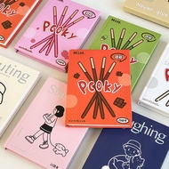 Korean Style Mini A7 Notebook Student Large-capacity Thick Paper Notepad Multi-functional Hand Accou