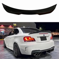 For BMW 1 Series Coupe 2-Door E82 E88 1M PSM Style ABS Glossy Black Rear Spoiler Trunk Wing 2006-201