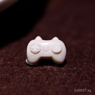 Natural Small Pendant Handle Accessories DIY  Wenwen Game Console Carving Piece Mammoth Ivory Fun Sp