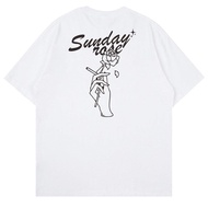SUNDAYROSE Freed White T-Shirt