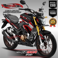 BISA COD Decal Stiker New CB 150R 2021 Full Body Motif Terbaru Warna Merah
