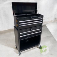ตู้เครื่องมือ แยกออกจากกันได้ 30x62x95 cm.สีดำ