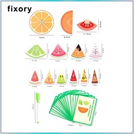 fixory Fruit Fractions for Kids Math Manipulatives Learning Activities Math Games