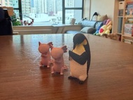 日本海洋堂動物系列擺設