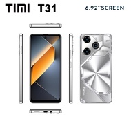 โทรศัพท์ TIMI T31 (6+128GB) จอIPS ขนาด 6.92 นิ้ว Quad-Core แบต 6500mAh Android 13 เล่นได้ 2 จอ ประกั