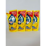 < Bundle of 4 > Joy Concentrate Dishwashing Lemon Liquid Refill, 375ML