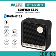 Edifier ES20 Mini Portable Wireless Bluetooth Speaker IP67 Waterproof Dustproof Outdoor Speaker TWS 