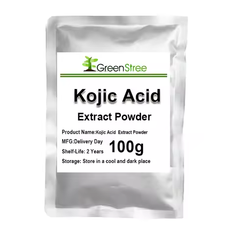 High Quality Cosmetic Raw Material Kojic Acid Powder Whitening Skin