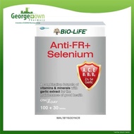 BiO-LiFE ANTI-FR + SELENIUM 100S + 30S [Georgetown Pharmacy] [Georgetown Pharmacy]