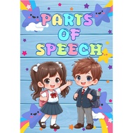 Parts of Speech English Book (nouns, pronouns, adjectives, grammar, etc) Kids learning and guide