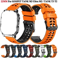 22mm Sports Silicone Strap For KOSPET TANK M3 Ultra M2 / KOSPET TANK T3 Ultra T2 Smartwatch Band Wat