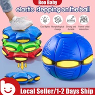 【SG】🔥Ufo Ball Outdoor Frisbee Ball Magic Flying Saucer Ball Bounce Ball Toy Birthday Gift with 3 LED