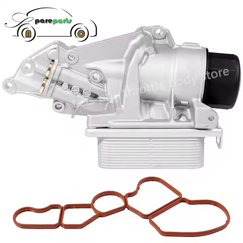 Oil Cooler Filter Housing for Mercedes C230 C300 C350 E350 E280 GLK350 ML450 S400 SLK300 R350 CL550 