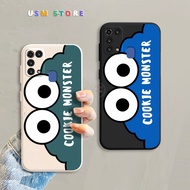 Samsung M31 / M21S / F41 Case, Flexible TPU, Cookie Monster