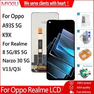 IPS For Oppo A93S 5G K9X LCD Display Touch Screen Panel Digitizer Assembly Replacement For Realme 8 