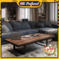 American Log Coffee Table Solid Wood Living Room Household Retro Old Wooden Small Apartment Creative