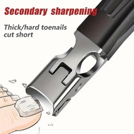 Heavy-duty steel nail clippers with splash-proof design and debris collection.