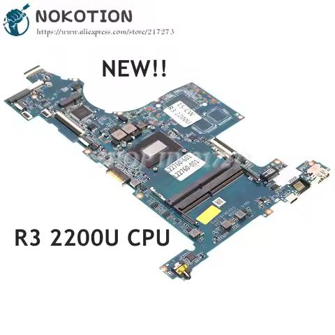 NOKOTION For HP Pavillion 15-CW TPN-Q210 PC Motherboard R3 2200U CPU DDR4 G7BF DAG7BFMB8D0 L22760-60