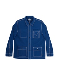 [MOO 11/21] Blue Barney Jacket เสื้อแจ็คเก็ตผู้ชาย แขนยาว ผ้าฟอกพิเศษ