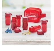 ready stock - tupperware mini - no bag - 6pcs/set Tupperware 90ml travel kit bottle - (6)