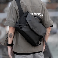 New Multifunction Crossbody Bag for Men Anti-theft Shoulder Messenger Bags Male Waterproof Short Trip Chest Bag Pack Backpack