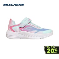 Skechers Girls Microspec Advance Oasis Point Shoes - 303657L-AQMT