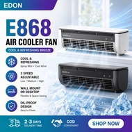Edon Ice Mist Cooling Fan E868 – No-Install Oil-Resistant Portable 6000mAh Battery 3 Speeds – For Ki