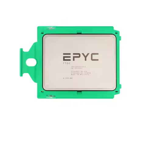 EPYC 7302 2nd Gen 16-Core 32-Thread 3GHz Server CPU up to 3200 MT/s PCIe 4.0 X128 155W Processor for