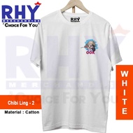 RHY | (UNOFFICIAL) LingOrm 00K LingLing Thai Chibi Fanart Kaos T-Shirt - 2