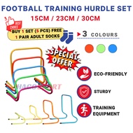 5pcs in 1set training hurdle kids football hurdles training equipment set training fixed hurdles