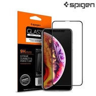 iPhone XR Spigen GLAS.tR SLIM 全屏覆蓋強化玻璃貼 鋼化玻璃膜屏幕防爆保護貼3613A