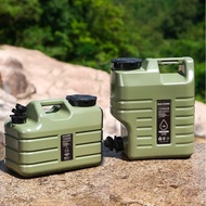 12L/18L/25L Portable Water Container for Outdoor/Indoor, Emergency Camping Water Jug with Tap, Large