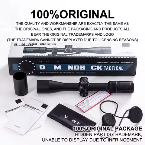 Original V*RT*X Optics D**M*NDB*CK Tactical 4-16X44 First Focal Plane(FFP) Riflescopes EBR-2C(MRAD) 