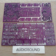 PCB HD4800 AMP 2U Class H Double Layer Power Amplifier Size 17.5x7.7cm
