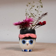 三千根子 白瓷 小花瓶/聖木座