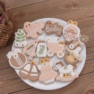 小清新糖霜餅乾 收涎餅乾